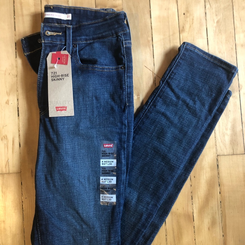 Levi’s Sculpt High-waisted Skinny Jeans